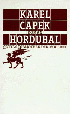 Hordubal. Roman. Aus dem Tschechischen v. Otto Pick. (Cotta's Bibliothek der Moderne, Bd. 27).