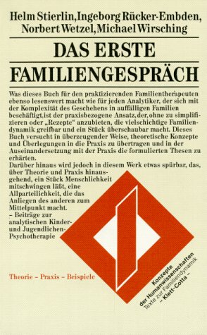 Stock image for Das erste Familiengesprch. Theorie - Praxis - Beispiele. for sale by INGARDIO