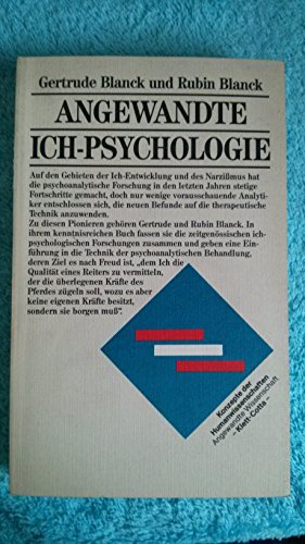 Stock image for Angewandte Ich-Psychologie for sale by medimops
