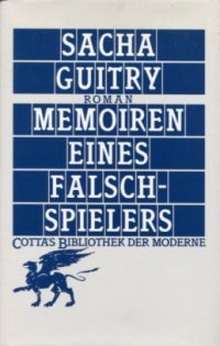 Stock image for Memoiren eines Falschspielers. Roman. Deutsch von Henriette Beese. for sale by Antiquariat im Lenninger Tal