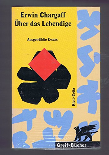 Stock image for ber das Lebendige. Ausgewhlte Essays for sale by medimops