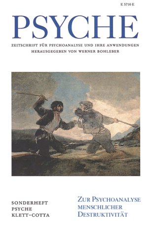 Imagen de archivo de PSYCHE Sonderheft 2001: Zur Psychoanalyse menschlicher Destruktivitt a la venta por medimops