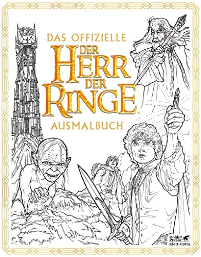 Beispielbild fr Das offizielle Der Herr der Ringe-Ausmalbuch zum Verkauf von medimops