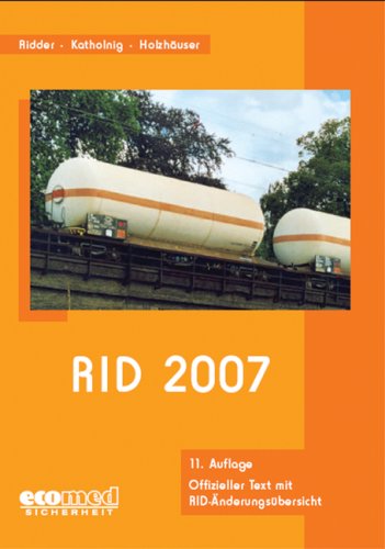 Stock image for RID 2007 for sale by medimops
