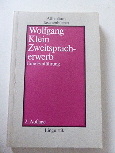 Stock image for Zweitspracherwerb. Eine Einfhrung for sale by medimops