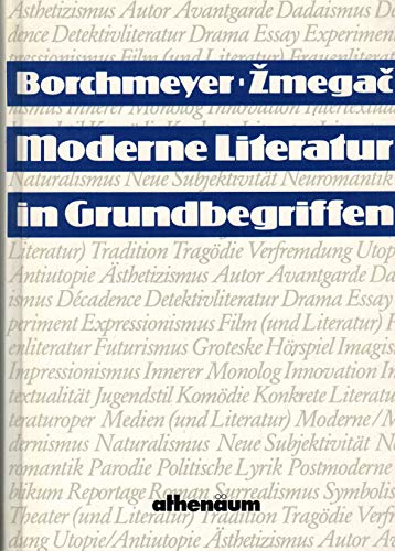 Beispielbild fr Moderne Literatur in Grundbegriffen zum Verkauf von Versandantiquariat Felix Mcke