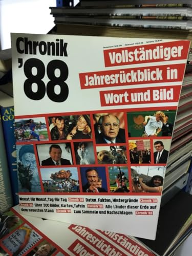 9783611000348: Chronik `88 - Vollstndiger Jahresrckblick in Wort und Bild