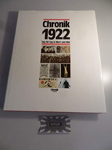 Stock image for Chronik 1922 for sale by medimops