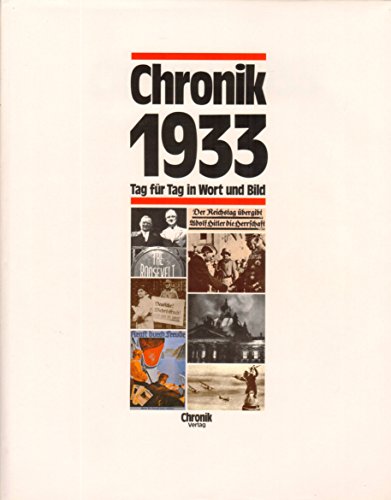 9783611000737: Chronik 1933