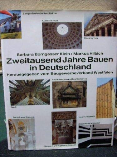 9783611003356: Zweitausend Jahre Bauen in Deutschland