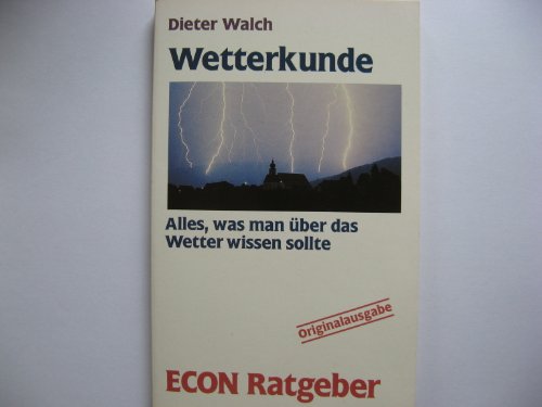 Beispielbild fr Wetterkunde zum Verkauf von medimops