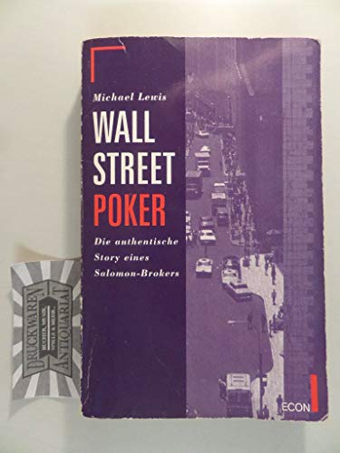 Stock image for Wall Street Poker for sale by medimops