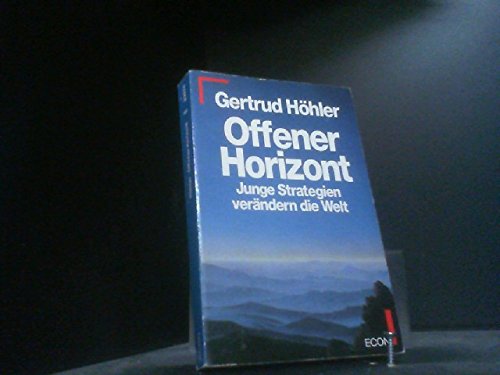 Stock image for Offener Horizont for sale by Antiquariat  Angelika Hofmann