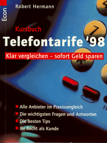 Imagen de archivo de Kursbuch Telefontarife '98 a la venta por medimops