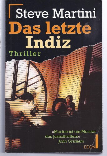 Beispielbild fr Das letzte Indiz - Thriller zum Verkauf von Sammlerantiquariat