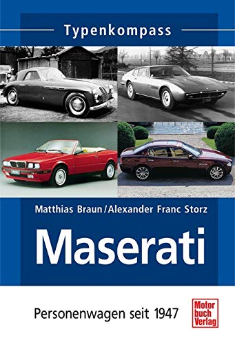 Stock image for Maserati: Personenwagen seit 1947 for sale by McBook