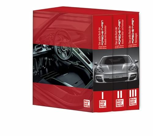 Das große Buch der Porsche-Typen: 3 Bände im Schuber - Barth, Jürgen; Büsing, Lothar