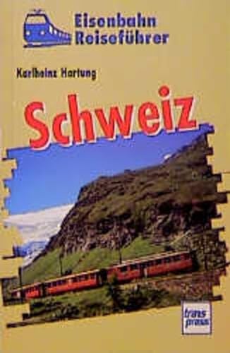 9783613710788: Eisenbahn-Reisefhrer Schweiz 1. Unterwegs im Bahnland.