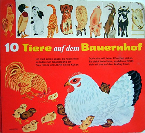 Beispielbild fr Zehn Tiere auf dem Bauernhof zum Verkauf von medimops