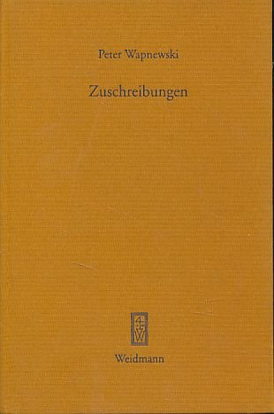 Stock image for Zuschreibungen. Gesammelte Schriften. Herausgegeben von Fritz Wagner und Wolfgang Maaz. for sale by Antiquariat Herold
