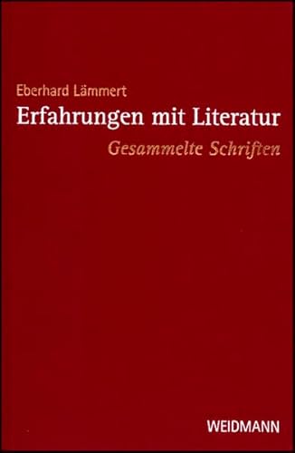 Erfahrungen mit Literatur.