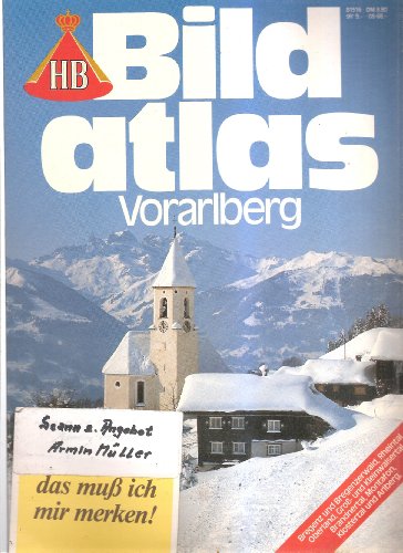 Imagen de archivo de HB Bildatlas, H.47, Vorarlberg a la venta por Better World Books
