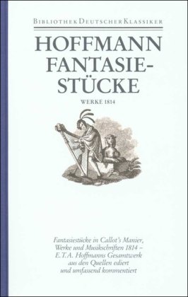 9783618608608: Fantasiestcke in Callot's Manier. Werke 1814: Bd. 2/1