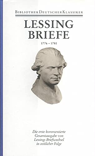 Lessing - Werke und Briefe in zwölf Bänden [hier nur] Band 12: Werke 1776 - 1781 / hrsg. von Helmuth Kiesel. Unter Mitw. von Markus Reppner.[Bibliothek deutscher Klassiker, der ganzen Reihe Band 117]. - Lessing, Gotthold Ephraim