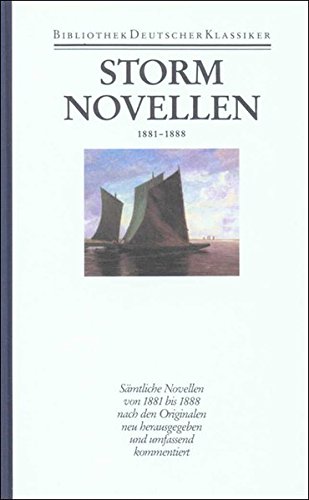 9783618613701: Novellen 1881 - 1888: Band 3: Novellen 1881-1888