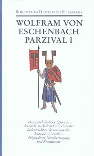 Beispielbild fr Parzival. 2 Bnde Wolfram von Eschenbach. Nach der Ausg. Karl Lachmanns rev. und kommentiert von Eberhard Nellmann. bertr. von Dieter Khn / Bibliothek des Mittelalters ; Bd. 8; 1+ 2 Bibliothek deutscher Klassiker ; zum Verkauf von Antiquariat  Udo Schwrer