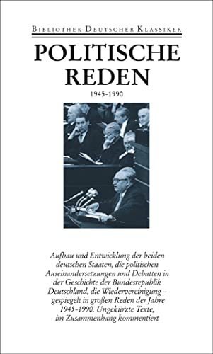 Stock image for Politische Reden. 4., 1945 - 1990. for sale by modernes antiquariat f. wiss. literatur