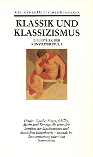 Beispielbild fr Klassik und Klassizismus zum Verkauf von Antiquarius / Antiquariat Hackelbusch