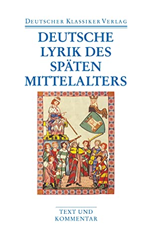 Stock image for Deutsche Lyrik des spten Mittelalters -Language: german for sale by GreatBookPrices