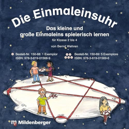 9783619015689: Die Einmaleinsuhr: Das kleine und und groe Einmaleins spielerisch erlernen