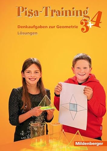 Beispielbild fr Pisa-Training 3+4: Denkaufgaben zur Geometrie, Lsungsheft zum Verkauf von medimops