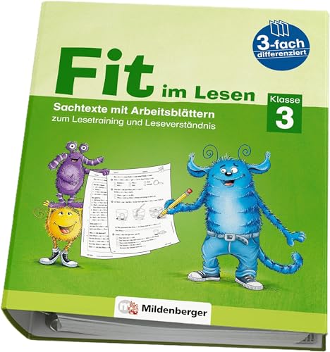 Stock image for Fit im Lesen - Sachtexte, Klasse 3 for sale by GreatBookPrices