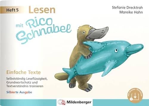 Stock image for Lesen mit Rico Schnabel, Heft 5: Einfache Texte - silbierte Ausgabe for sale by GreatBookPrices