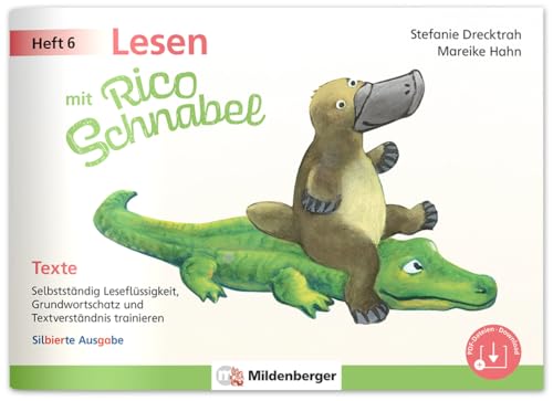 Stock image for Lesen mit Rico Schnabel, Heft 6: Texte - silbierte Ausgabe for sale by GreatBookPrices