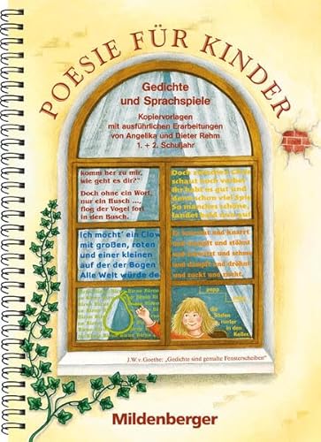 Beispielbild fr Poesie fr Kinder, 1. und 2. Schuljahr: Kopiervorlagen mit ausfhrlichen Erarbeitungen zum Verkauf von medimops