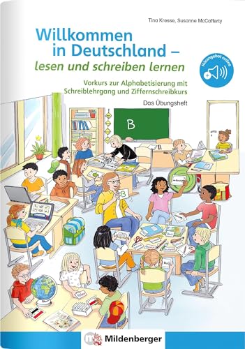 9783619141692: Willkommen in Deutschland - lesen und schreiben lernen: Vorkurs zur Alphabetisierung mit Schreiblehrgang und Ziffernschreibkurs