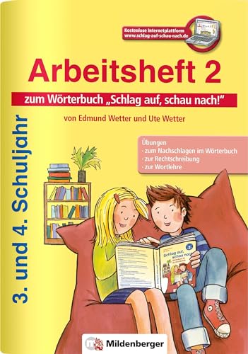 9783619141937: Schlag auf, schau nach!: Arbeitsheft 2 zum Wrterbuch 3. und 4. Schuljahr