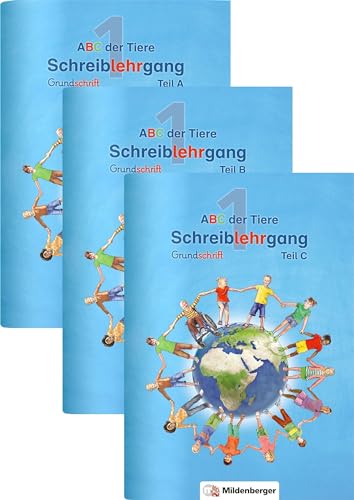 Imagen de archivo de ABC der Tiere 1 - Schreiblehrgang Grundschrift, Teil A, B und C Neubearbeitung -Language: german a la venta por GreatBookPrices