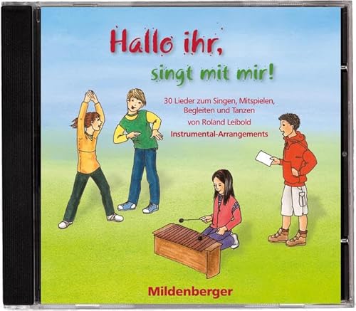 Beispielbild fr Hallo ihr, singt mit mir! - CD mit Play-back-Versionen zum Verkauf von medimops