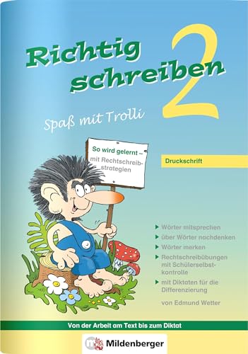 Beispielbild fr Richtig schreiben - Spa mit Trolli 2: Druckschrift ( Inhalt identisch mit 2400-51 ) zum Verkauf von medimops