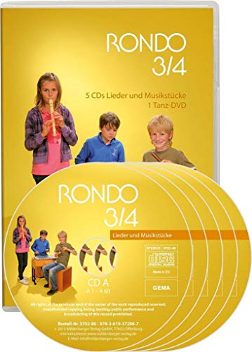 9783619372867: RONDO 3/4 - Neuausgabe - 5 Audio-CDs: Lieder und Musikstcke