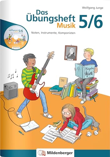 Stock image for Das bungsheft Musik 5/6: Noten, Instrumente, Komponisten for sale by medimops