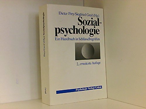 Beispielbild fr Sozialpsychologie. Ein Handbuch in Schlsselbegriffen zum Verkauf von medimops