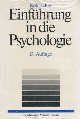 Einführung in die Psychologie - Hubert Rohracher