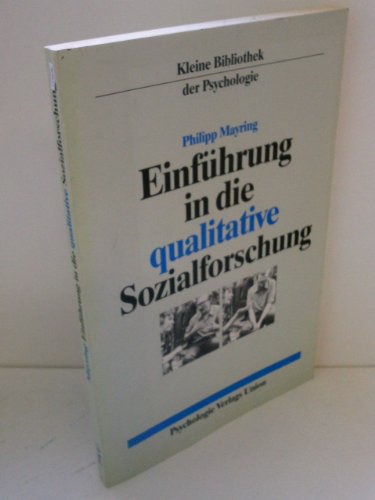 Stock image for Einfhrung in die qualitative Sozialforschung. Eine Anleitung zu qualitativem Denken for sale by Versandantiquariat Felix Mcke