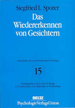 Stock image for Das Wiedererkennen von Gesichtern for sale by Studibuch